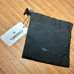 Chanel Drawstring Jewelry Dust Bag, Pouch with tag